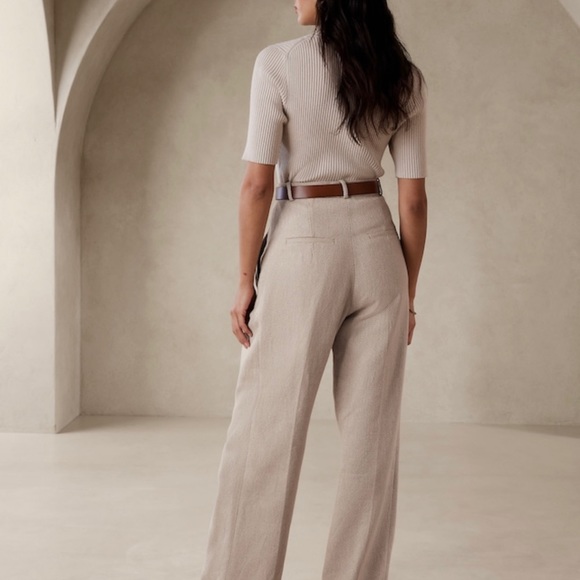 Banana Republic Pants - BANANA REPUBLIC Chevron wide-legged pant
